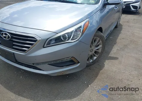 2015 Hyundai Sonata Limited z USA, uszkodzony, nr VIN 5NPE34AF6FH239247